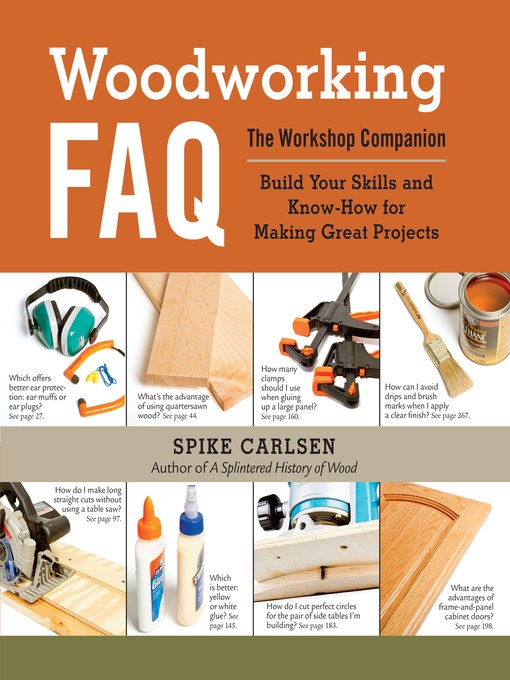 Title details for Woodworking FAQ by Spike Carlsen - Available